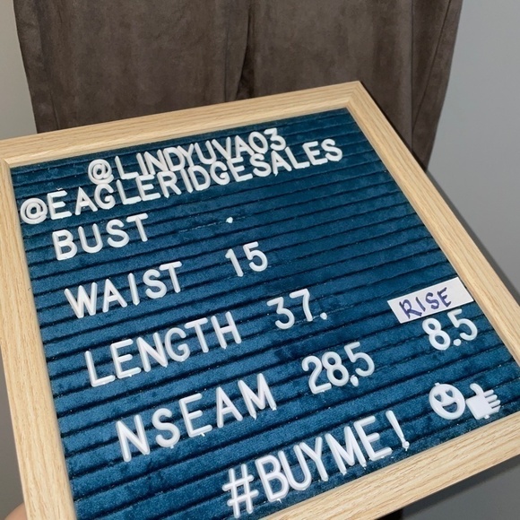 EUC Not Your Daughters Jeans NYDJ Faux Suede Legging Pants Size 2 Long 2L - Picture 7 of 7